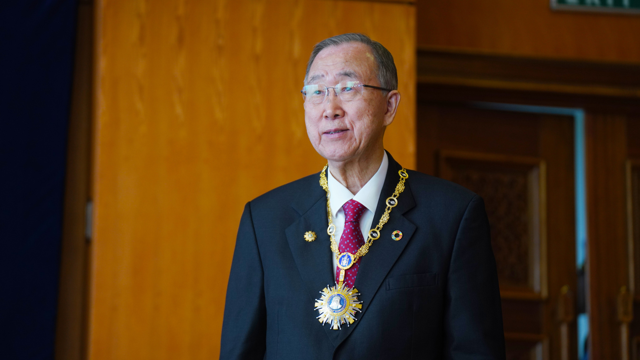 ‘Order of Chinggis Khaan’ awarded to Former UN Secretary-General Ban Ki-moon